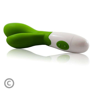 Vibratore doppio stimolazione clitoride, 30 modalità, silicone FDA
